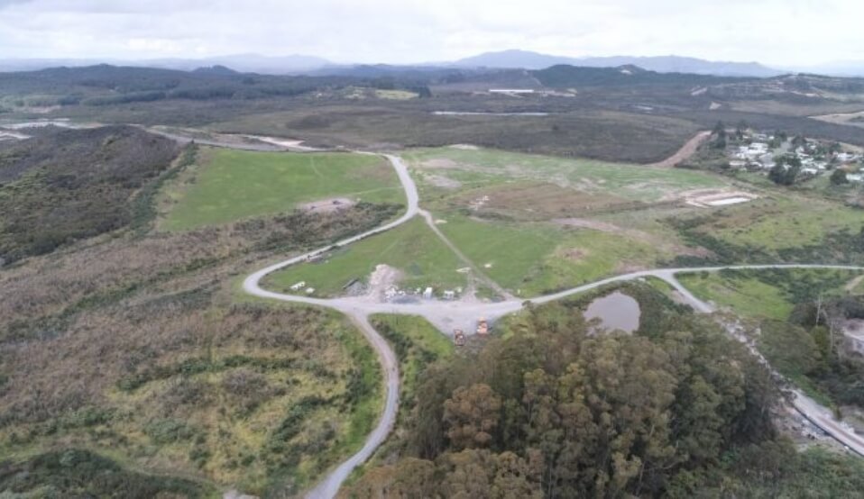 Aerial view of Ngāwhā Geothermal Plant Expansion